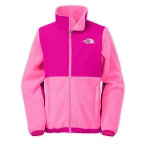 Vintage North Face denali pink fleece jacket 💗